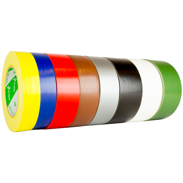Bokbinderitejp ASM EC 116 Bokbinderitejp är en rayonvävtejp med polyetenyta. Vattenfast och följsam vävtejp med god häftförmåga och hög slitstyrka.Beskrivning Rayontejp av PE Färg: Svart, vit, röd, blå, grön, gul, ljusbrun, mörkbrun, orange eller silvergrå. Tejptjocklek: 0,31 mm Tejplängd: 25 meterTejpbredd: 19-25-38-50-60-75 mm Rullar/krt: 60-60-36-30-24-17 rullar beroende på breddenLiner: NejAnvändningsområde: Lagning och bindning av böcker, häften och datalistor.