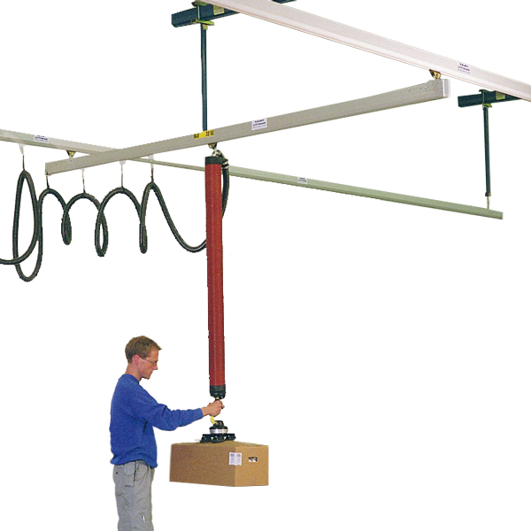 Glidskenor Utförs arbetet vid flera stationer kan verktyget hängas upp i takglidskenor som underlättar flytten.